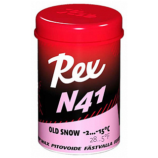 Мазь держания для старого снега REX N41 Pink Мазь держания для старого снега REX N41 Pink
