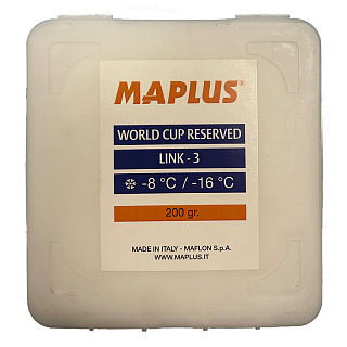 Парафин с высоким содержанием фтора MAPLUS Link 3. HF WCR Парафин с высоким содержанием фтора MAPLUS Link 3. HF WCR