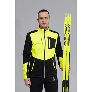 Куртка разминочная мужская легкая FISCHER Softshell Light