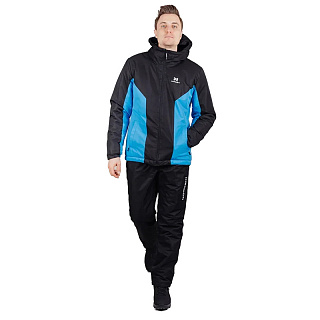 Костюм мужской утепленный NORDSKI Base Black/Blue Костюм мужской утепленный NORDSKI Base Black/Blue