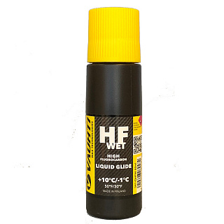 Парафин в жидком виде с высоким содержанием фтора VAUHTI HF WET желтый на воду
